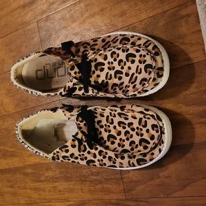 HEYDUDE Women's Wendy Funk Cheetah Collage Slip-On Shoes